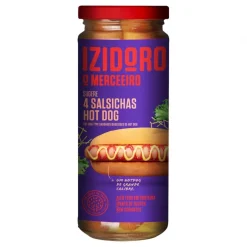 Salsichas Hot Dog em Frasco