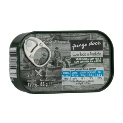 Sardinha em Azeite sem Pele e sem Espinha