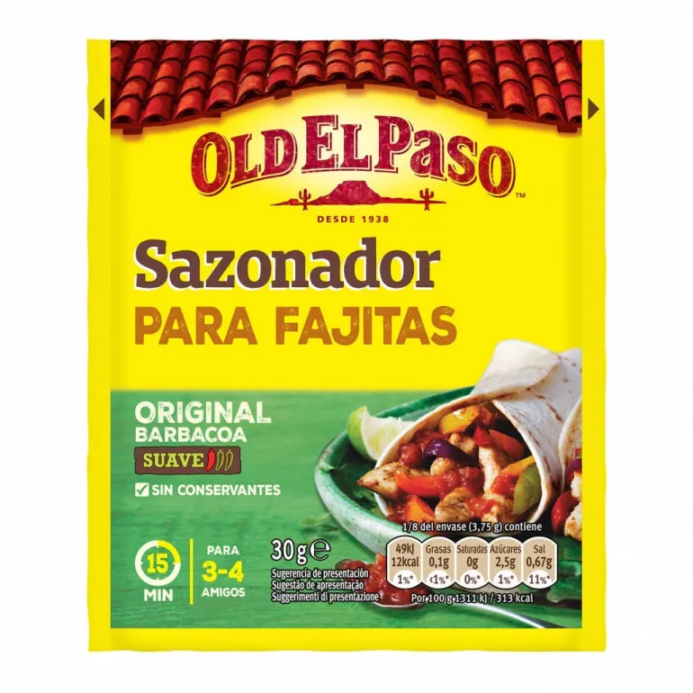 Sazonador para Fajitas