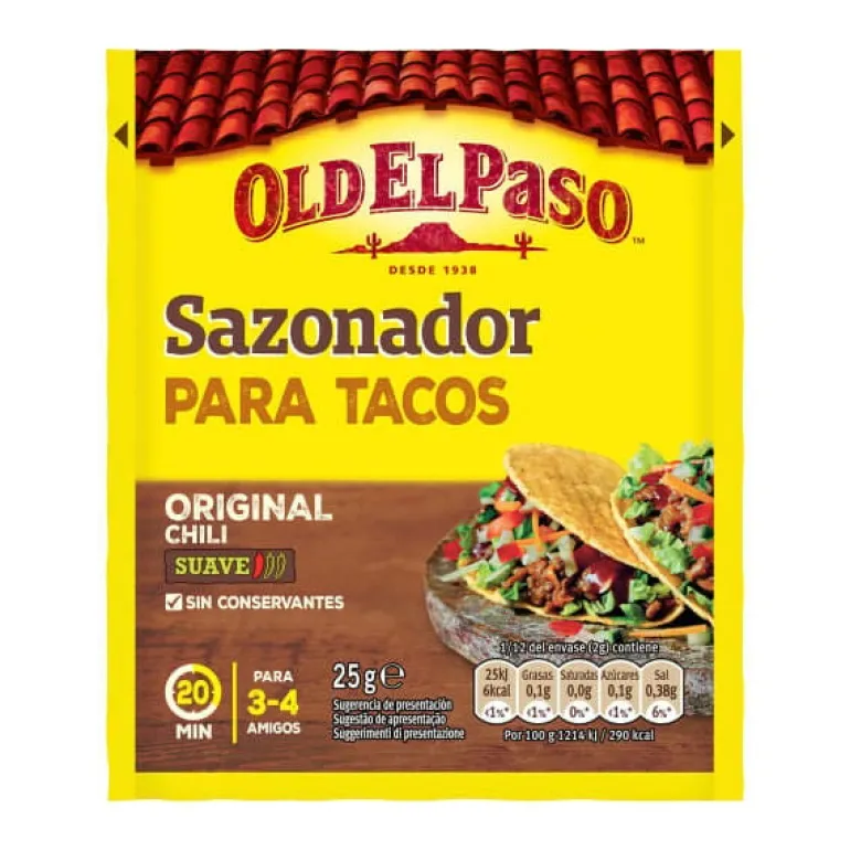 Sazonador para Taco