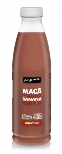 Smoothie Maçã, Morango e Banana