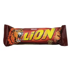 Snack de Chocolate e Caramelo Lion