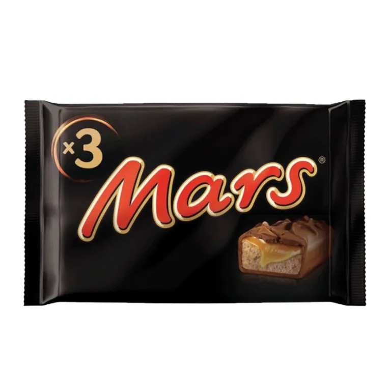 Snack de Chocolate Mars Pack 3