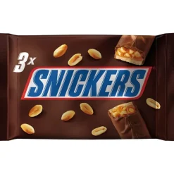 Snack de Chocolate Snickers Pack 3