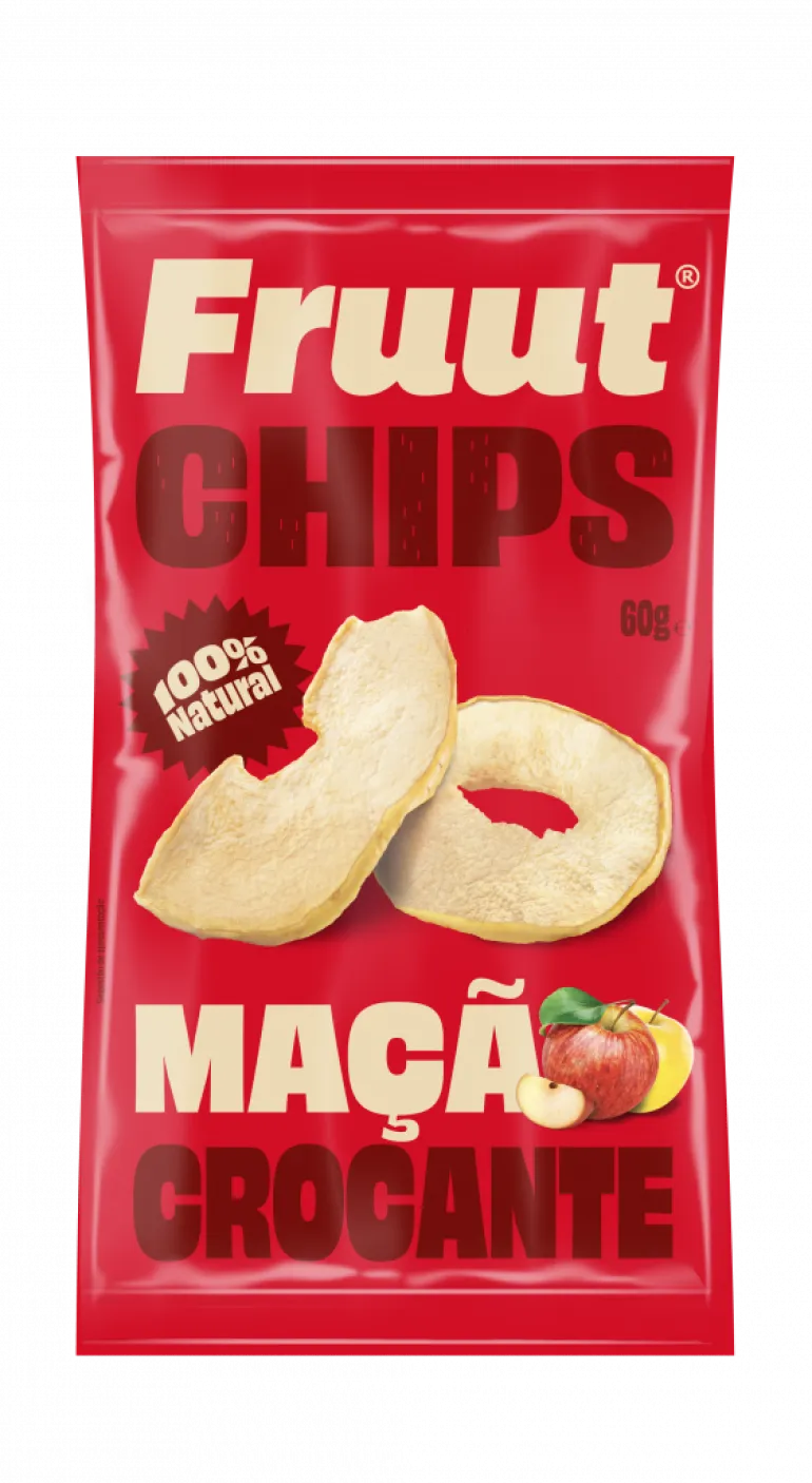 Snack de Maçã Vermelha