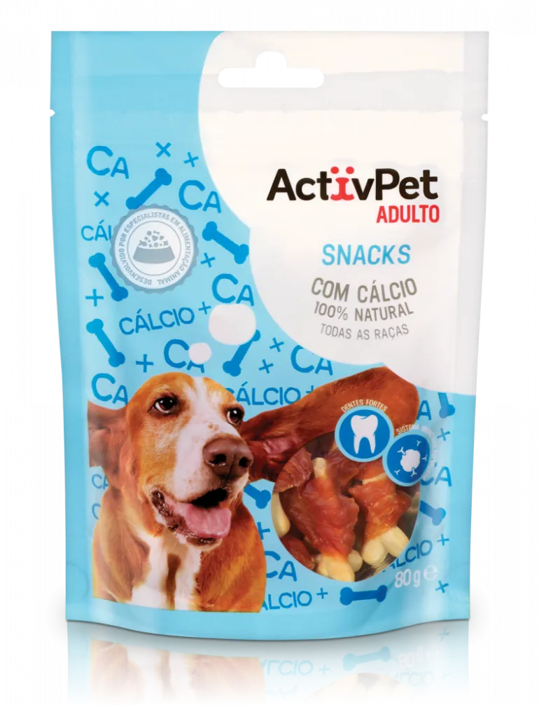 Snack para Cão com Cálcio