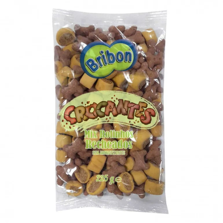 Snack para Cão Mix Rolinhos Recheados