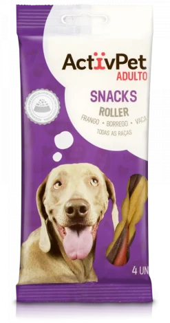Snack para Cão Roller Sabor a Carne