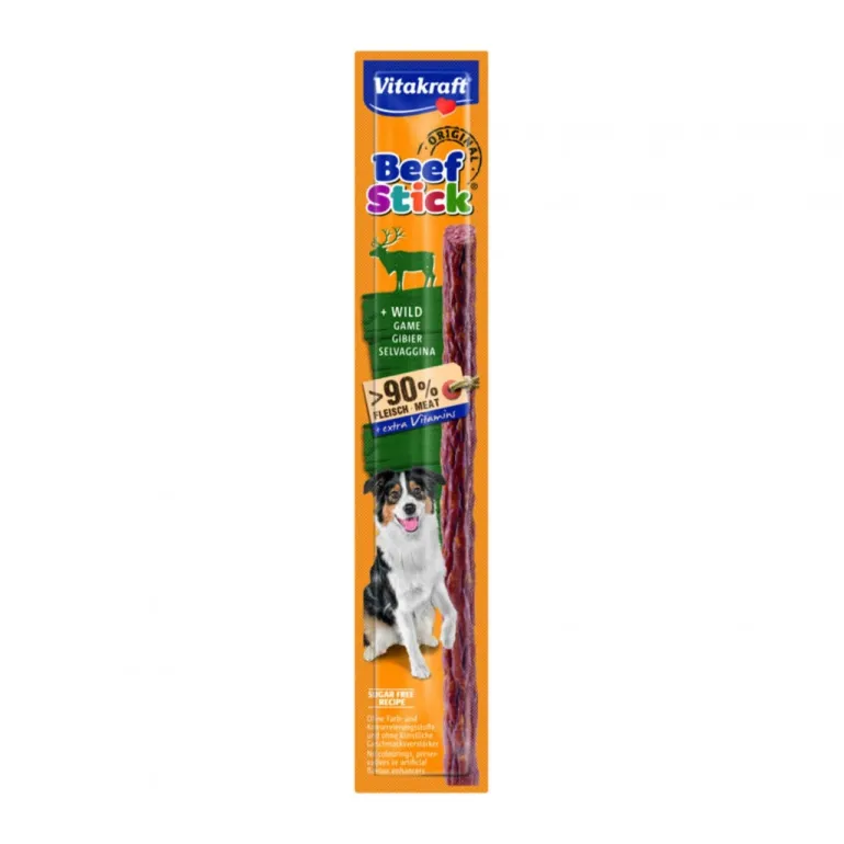Snack para Cão Sticks com Carne de Caça
