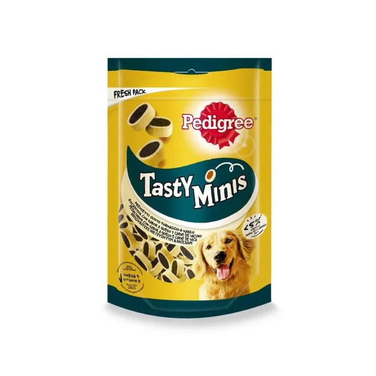 Snack para Cão Tasty Minis Sabor a Vaca e Queijo