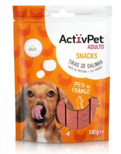 Snack para Cão Tiras de Galinha