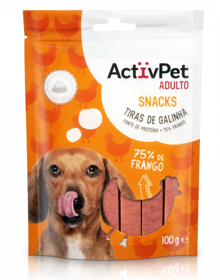 Snack para Cão Tiras de Galinha