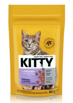 Snack para Gato com Salmão