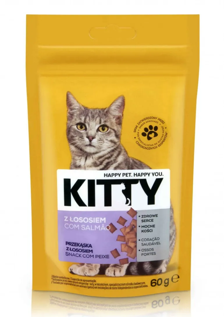 Snack para Gato com Salmão