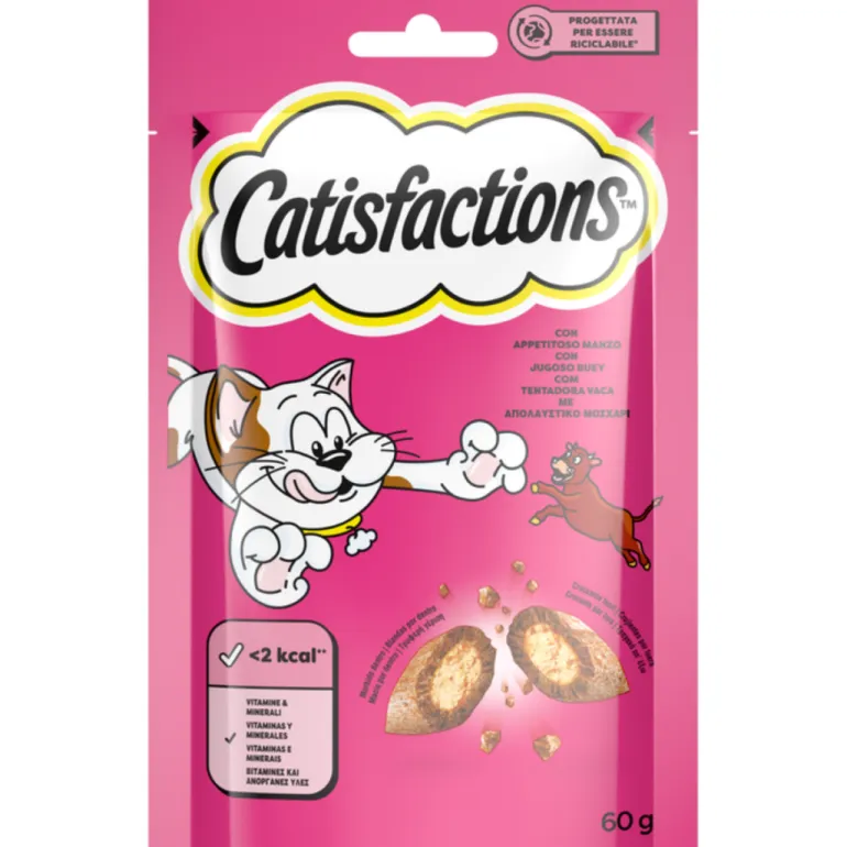 Snack para Gato com Vaca
