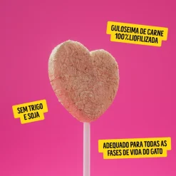 Snack para Gato PurrPops Sabor Salmão
