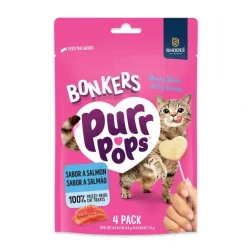 Snack para Gato PurrPops Sabor Salmão