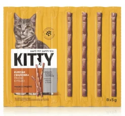 Snack para Gato Sticks Frango e Fígado