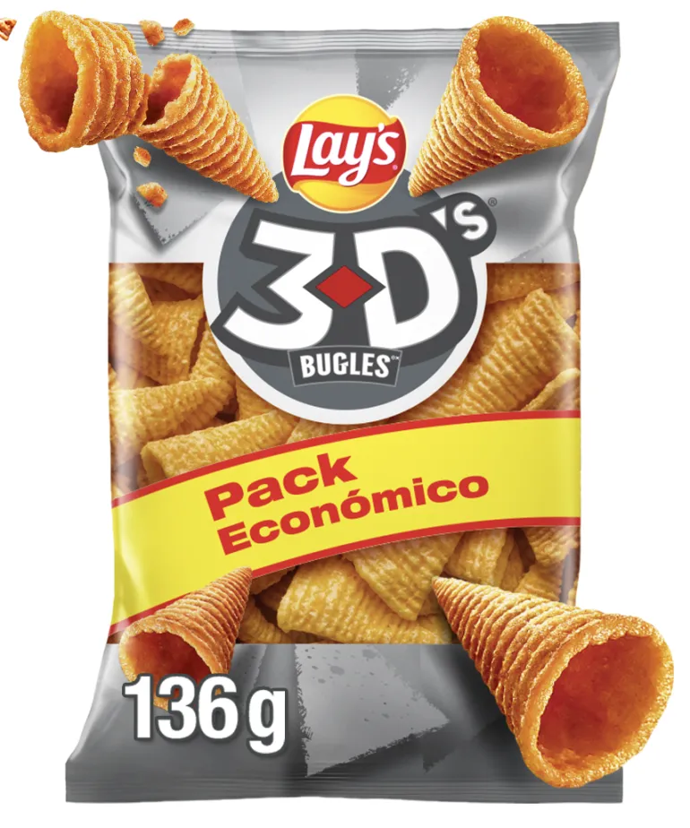 Snacks Milho 3D's Cones