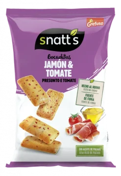 Snacks Salgados Presunto e Tomate
