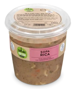 Sopa de Feijão com Couve Lombarda e Bacon