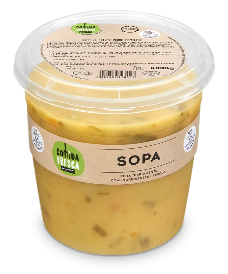 Sopa de Feijão Verde