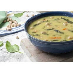Sopa de Grão com Espinafres
