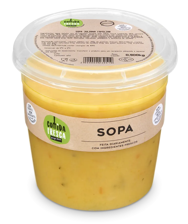 Sopa Juliana Familiar