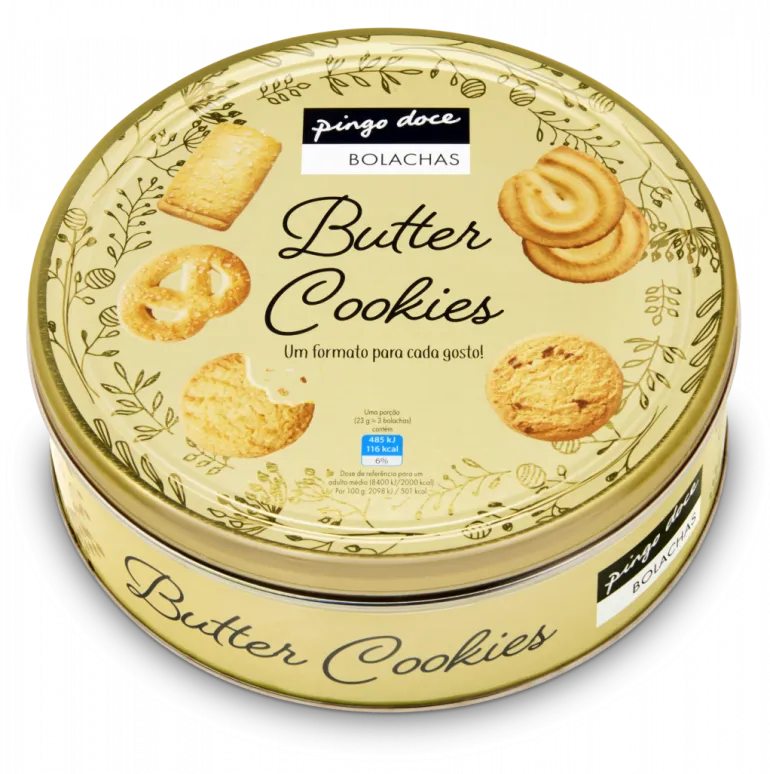 Sortido Bolachas de Manteiga Butter Cookies