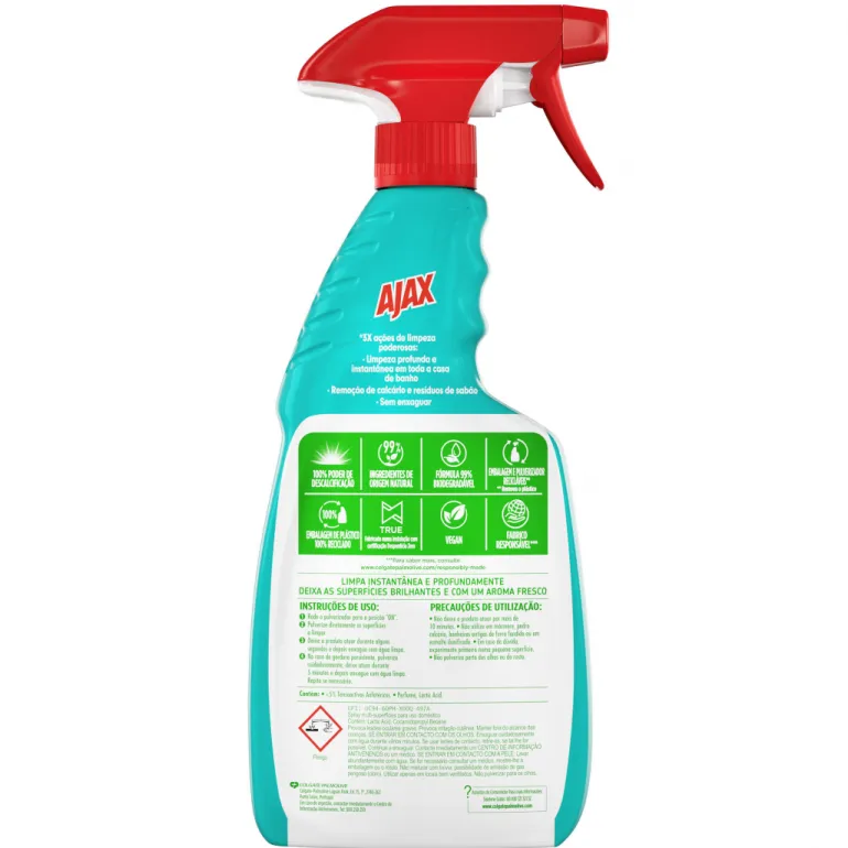 Spray Anti-Calcário Casa de Banho
