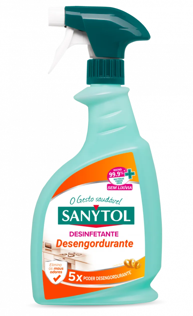 Spray Desengordurante Desinfetante