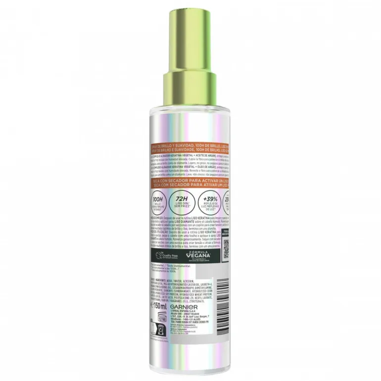 Spray Fructis Liso Diamante