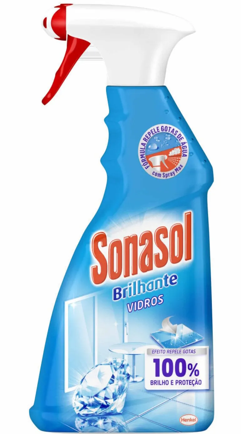 Spray Limpa Vidros Brilhante