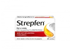 Strepfen Mel e Limão 24 Pastilhas