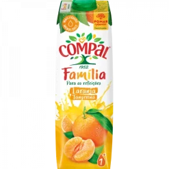 Sumo de Laranja e Tangerina