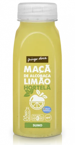 Sumo de Maçã, Limão e Hortelã