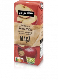Sumo de 100% Maçã Pack 6