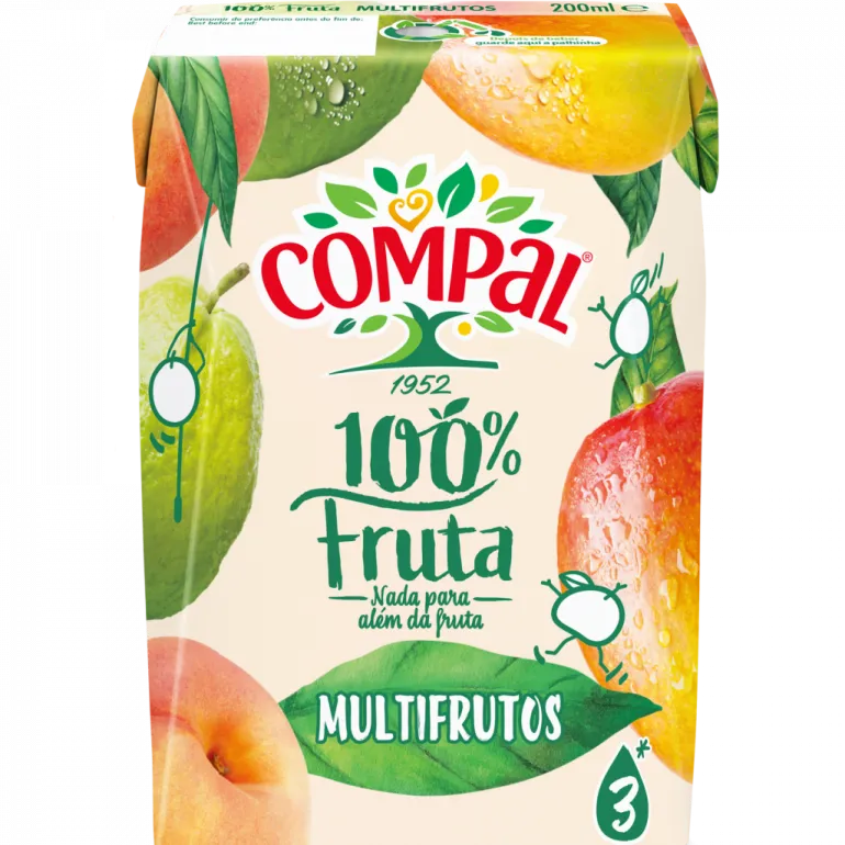 Sumo de 100% Multifrutos Pack 3