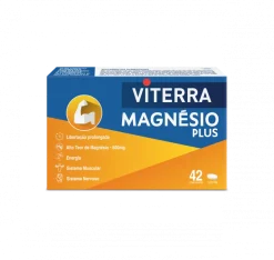 Suplemento Alimentar de Magnésio 42 Comprimidos
