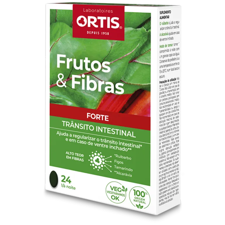 Suplementos Alimentar Frutos e Fibras Fortes