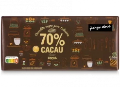 Tabelete de Chocolate para Culinária 70% Cacau