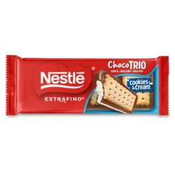 Tablete de Chocolate Choco Cookies & Cream