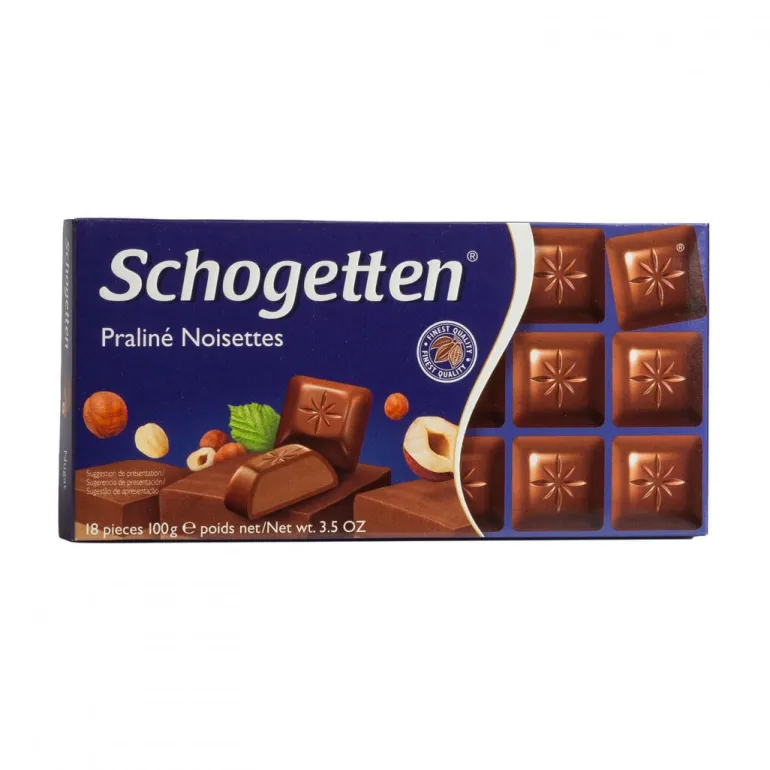 Tablete de Chocolate de Leite e Avelã