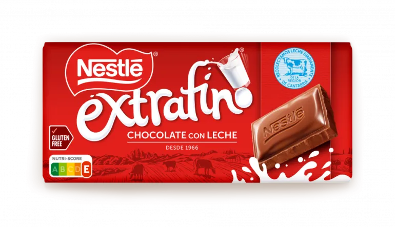Tablete de Chocolate de Leite Extrafino