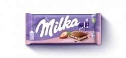 Tablete de Chocolate e Morango