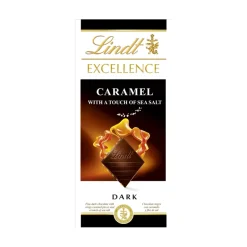 Tablete de Chocolate Negro Suave com Caramelo e Sal Marinho