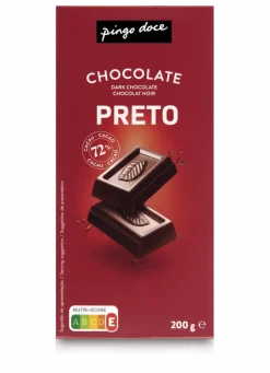 Tablete de Chocolate Preto 72% Cacau