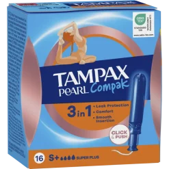 Tampão com Aplicador Pearl Compak Super Plus