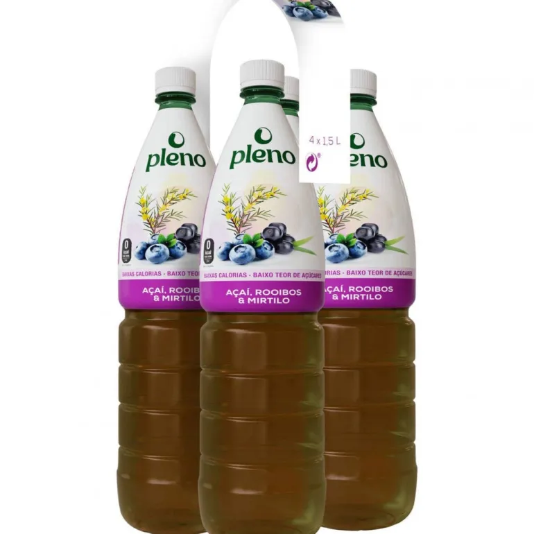 Tisana Pleno Açaí, Rooibos e Mirtilo Pack 4