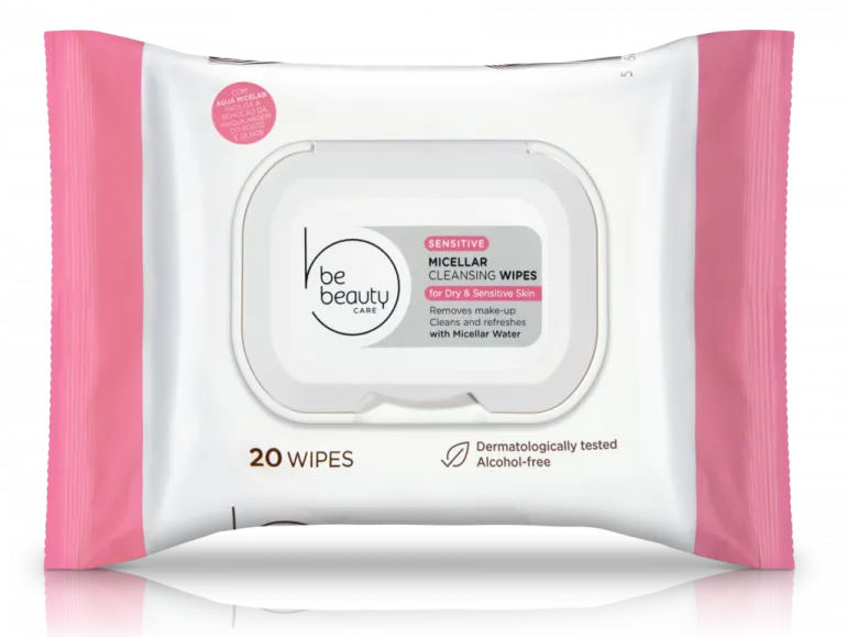 Toalhitas Desmaquilhantes com Água Micelar